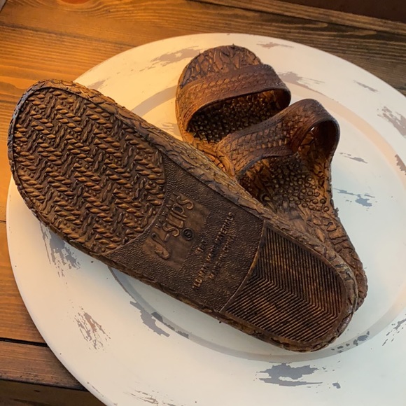 J-Slips Hawaiian Jesus Sandals Unisex Small Kona - Picture 4 of 4